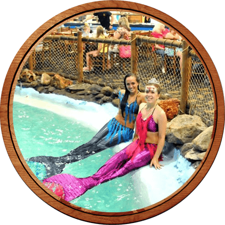 Group celebration at Pirate's Table